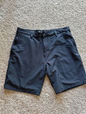 Hurley Black Men's Hybrid Shorts